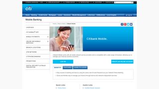 Mobile Banking Services | Online Banking - Citi Hong Kong - Citibank