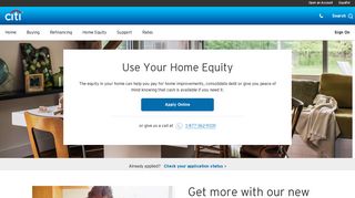 Home Equity Loans - Citi.com
