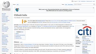 Citibank India - Wikipedia