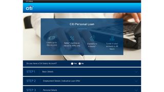 Citi Personal Loan - Citibank