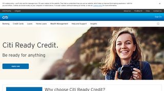 Citi Ready Credit - Citi Australia - Citibank