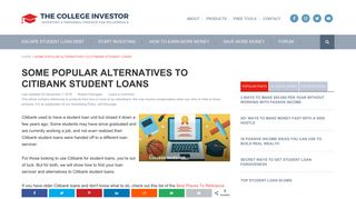 Some Popular Alternatives to Citibank Student Loans