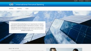 International Personal Banking - Citi.com