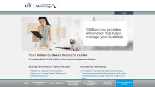 CitiBusiness® / AAdvantage® Select Card - Citibank - Citi.com