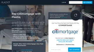 Pay Citimortgage with Plastiq