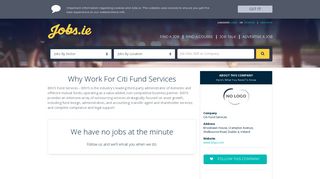 Why Work For Citi Fund Services - Jobs.ie