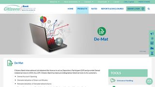De-Mat - Citizens Bank