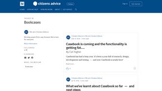 Bookcases – We are Citizens Advice