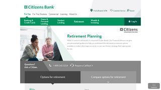 Retirement Planning and Investing | Explore Your ... - Citizens Bank