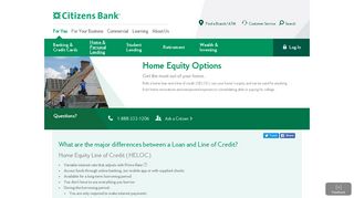 Home Equity Loans Rates | View Our Offers | Citizens Bank