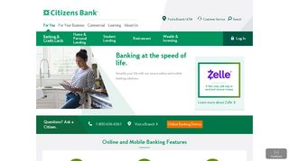 Mobile Banking and Online Banking | View Our Solutions | Citizens Bank