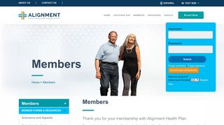 Member Log-in | Alignment Health Plan