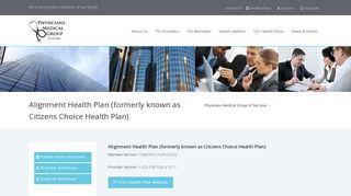 Alignment Health Plan (formerly known as Citizens Choice Health ...