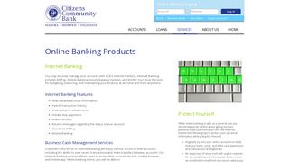 Online Banking - Citizens Community Bank!