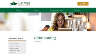 Online Banking - Citizens Deposit Bank