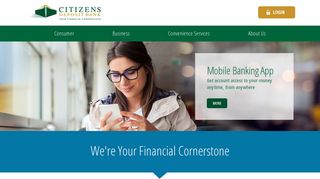 Citizens Deposit Bank > Online Banking > Personal Online Banking