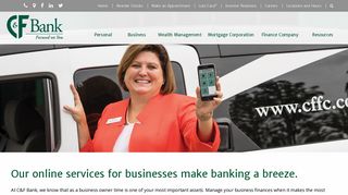 Business Online Services from Citizens and Farmers Bank