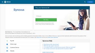 Synovus: Login, Bill Pay, Customer Service and Care Sign-In - Doxo