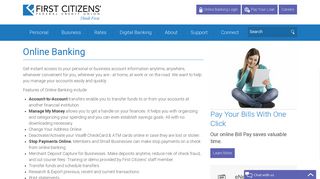 Online Banking › First Citizens' Federal Credit Union