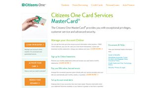 Credit Cards: Compare Our Credit Card Offerings | Citizens One