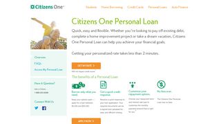 Personal Loans | Citizens One