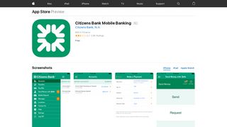 Citizens Bank Mobile Banking on the App Store - iTunes - Apple