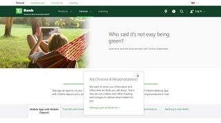 Safe and secure Online Banking from TD Bank | TD Bank