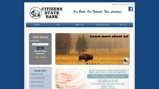 Citizens State Bank > Home