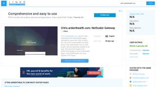Visit Citrix.ardenthealth.com - NetScaler Gateway.
