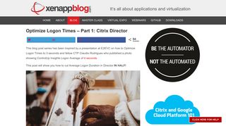 Optimize Logon Times - Part 1: Citrix Director - xenappblog