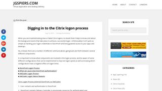 Digging in to the Citrix logon process – JGSpiers.com