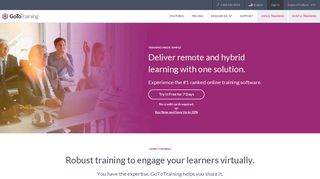 GoToTraining - Interactive Online Training Software - GoToMeeting