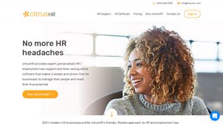 citrusHR: Expert HR Support and Time-Saving Online HR Software