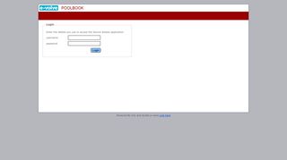 e-volve Poolbook Login Enter the details you use to access the Secure ...