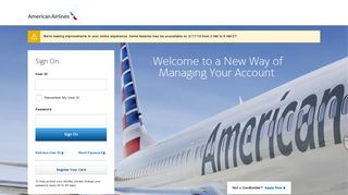 American Airlines Credit Card: Sign On - Citibank