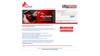 Bank - The City Bank Limited | iBank | Log In