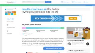 Access moodle.cityplym.ac.uk. City College Plymouth Moodle: Log in ...