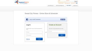 Sweat City Fitness Online - MINDBODY: Login