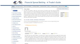 City Index Review - Financial Spread Betting