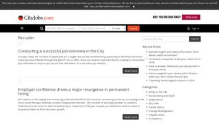 Recruiter | CityJobs Blog