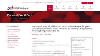 City National Bank | Business Credit Card - CNB1901
