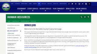 BernCo Jobs - Bernalillo County