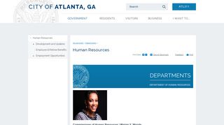 Atlanta, GA : Human Resources - City of Atlanta