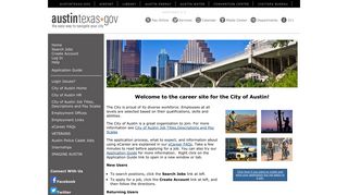 City of Austin Employment