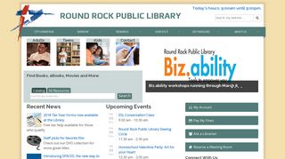 Round Rock Public Library - Library - City of Round Rock