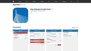 City of Boston Credit Union on the App Store - iTunes - Apple