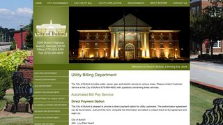 City of Buford - Utility Billing Department
