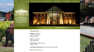 City of Buford - Contact Us