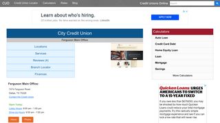City Credit Union - Dallas, TX