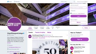 CityofGlasgowCollege (@CofGCollege) | Twitter